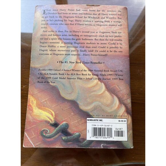 Harry Potter and the Chamber of Secrets by J K Rowling Paperback - Picture 2 of 3